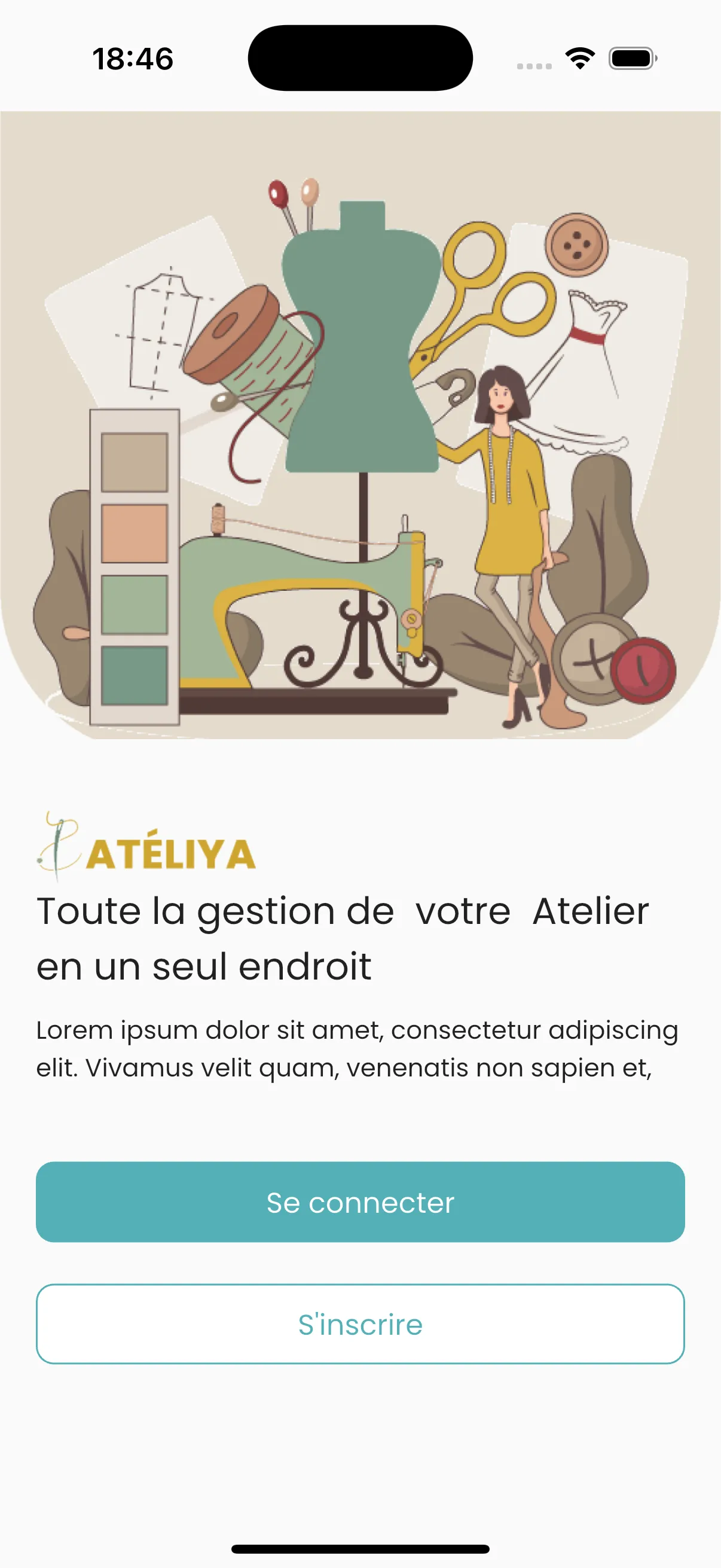 Interface Ateliya